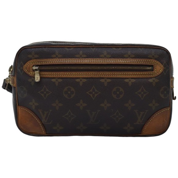 LOUIS VUITTON Monogram Marly Dragonne GM Clutch Bag M51825 LV Auth 75243 - Picture 14 of 16